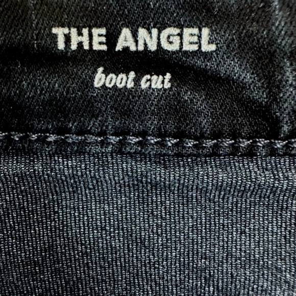 Adriano Goldschmied The Angel Bootcut Jeans Black Size 30R - Picture 12 of 15
